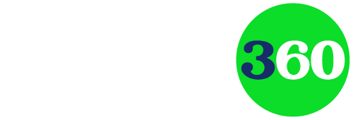 Vocería 360 logo fondo oscuro logotipo vocería 360